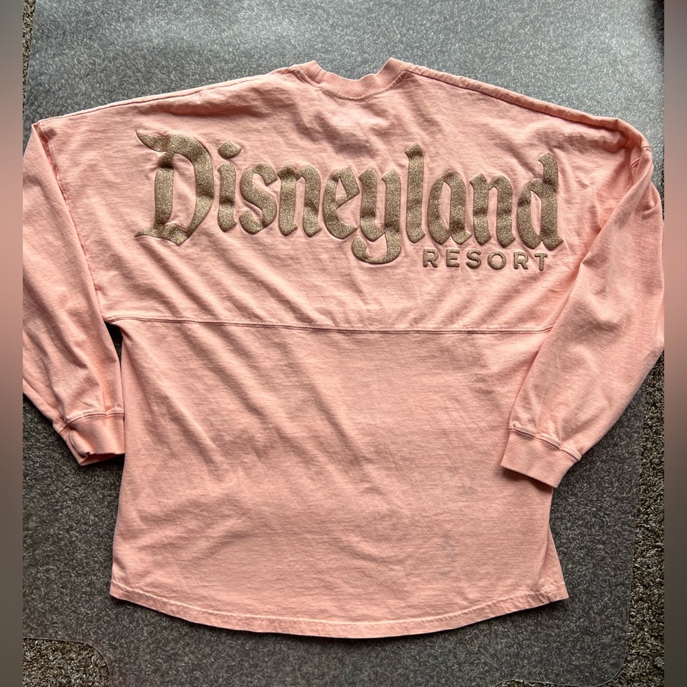 Disneyland Resort Spirit Jersey Rose Gold Logo-Large